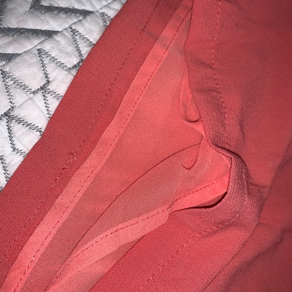 BUDDYLOVE JOAN TIE SHOULDER ROMPER - CORAL - Picture 13 of 14